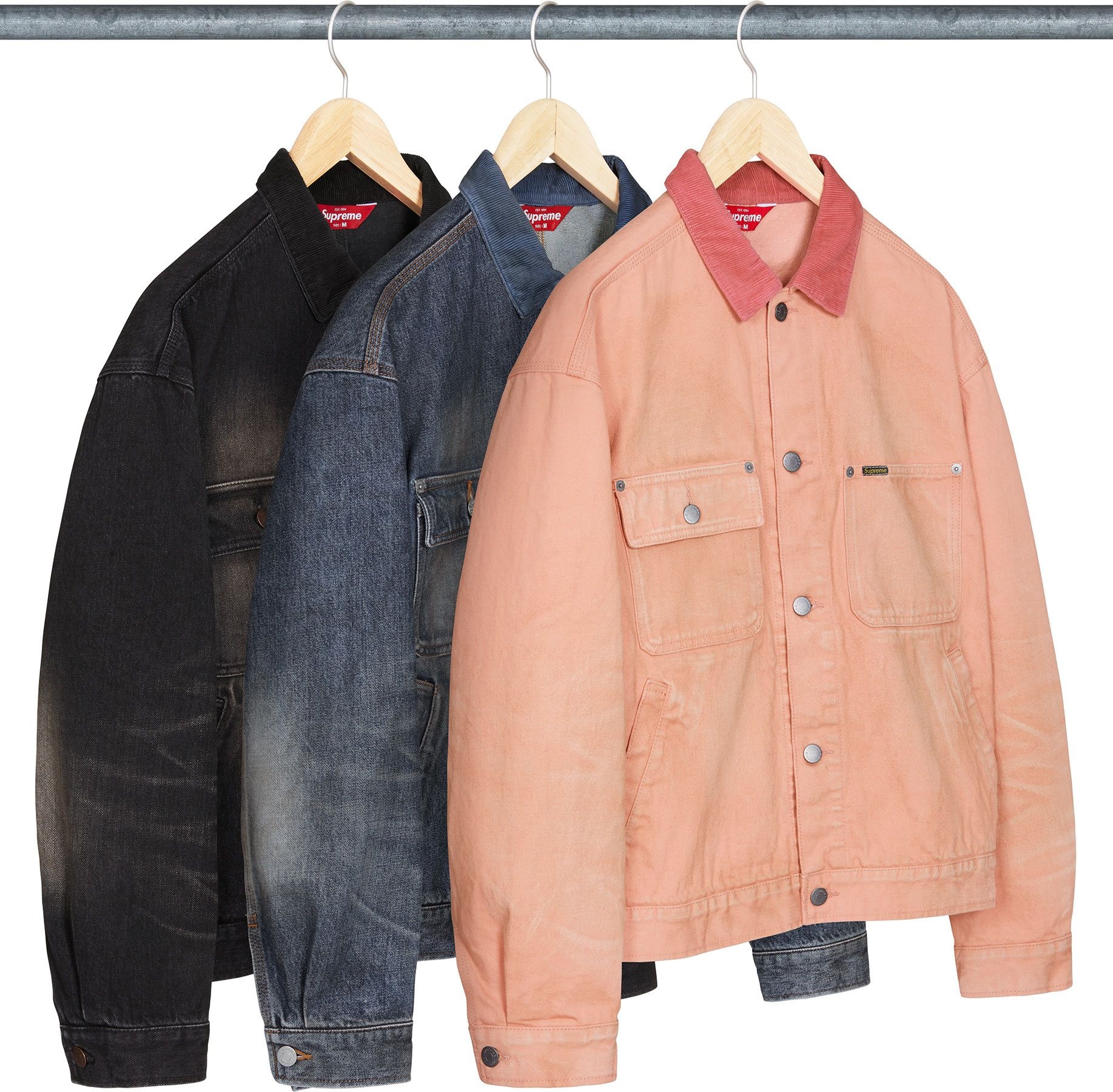 Distressed Selvedge Trucker Jacket